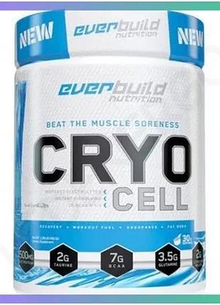 Незамінні амінокислоти everbuild nutrition cryo cell bcaa 8:1:1 480 грам апельсин для відновлення енер sku_fitsh_cn16865-1