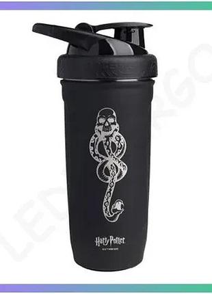 Шейкер smart shake reforce из нержавеющей стали 900 мл для приготовления коктейлей harry potter dark m sku_fitsh_cn15015