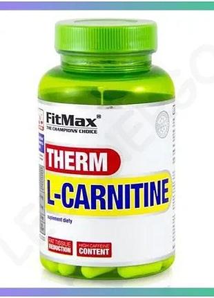Жиросжигатель fitmax therm l-carnitine 90 капсул натуральный для похудения и повышения энергии sku_fitsh_cn652-1