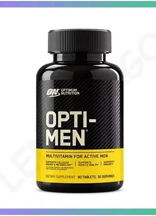 Витамины и минералы optimum nutrition opti-men 90 таблеток мультивитаминный комплекс для мужчин sku_fitsh_cn942