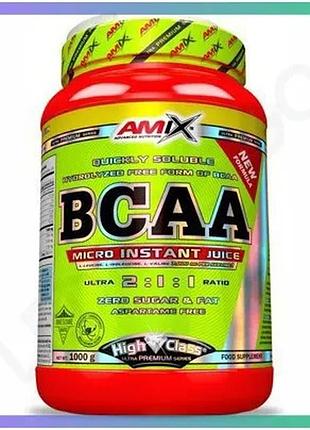 Амінокислота bcaa amix micro instant juice 1 кг ананас для відновлення м'язів та витривалості порошок sku_fitsh_cn9164-1