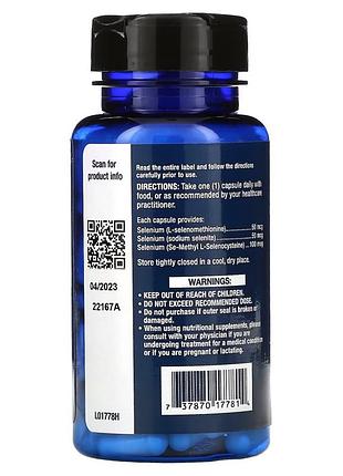 Витамины life extension super selenium complex 100 вегакапсул селен для здоровья и долголетия sku_fitsh_cn10860 3