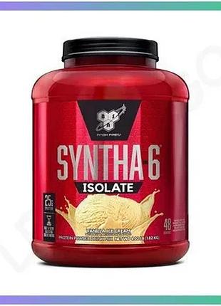Протеин bsn syntha-6 isolate 1.8 кг ваниль белковый порошок для набора мышечной массы и восстановления sku_fitsh_cn576-2
