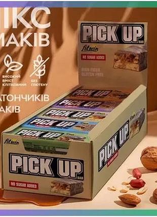 Батончик fitwin 20*45 г микс вкусов протеиновый перекус для мужчин и женщин sku_fitsh_cn15731