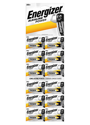 Батарейка energizer aa alk power multiblister уп. 12 шт.