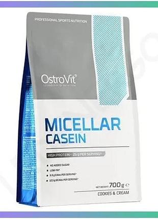 Протеин ostrovit micellar casein 700 грамм печенье-крем для набора мышечной массы и восстановления sku_fitsh_cn1356-6
