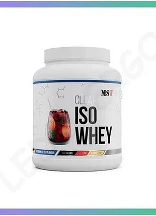 Протеїн mst nutrition clear iso whey 500 грам чорничний чай сироватковий ізолят для відновлення м'язів sku_fitsh_cn15148-2