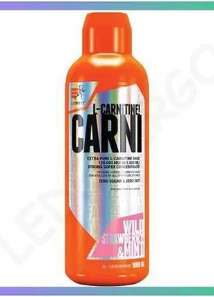Жироспалювач extrifit carni 120 000 liquid 1 л суниця-м'ята для зниження ваги та енергії sku_fitsh_cn1827-4