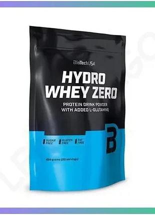 Протеин biotech hydro whey zero 454 грамма ваниль без лактозы для набора мышечной массы и восстановлен sku_fitsh_cn2469-4