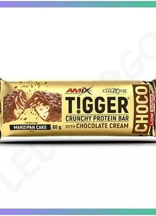 Протеиновый батончик amix tigger choco crunchy 60 г с арахисовым маслом и шоколадом для спортсменов sku_fitsh_cn13854-1