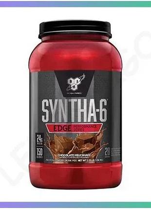 Протеїн bsn syntha-6 edge 1 кг шоколад для набору м'язової маси і відновлення енергії білковий порошок sku_fitsh_cn1903-8