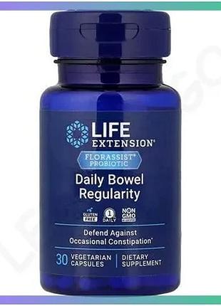 Пробіотики life extension florassist probiotic daily bowel regularity 30 вегакапсул для травлення та м sku_fitsh_cn17317
