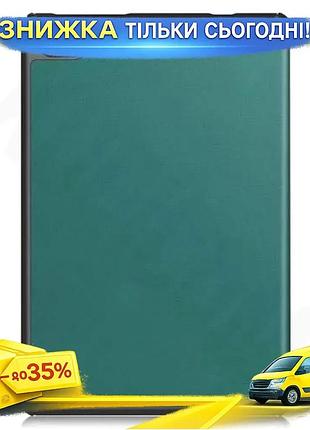 Ku чохол-книжка becover для universal fit планшета 10.1 дюймів dark green штучна шкіра підставка для р uni2l_k