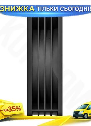 Ku вентилятор 120 мм universal fit arctic черный 3 шт для корпуса активное охлаждение 600-4000 об/мин uni2l_k