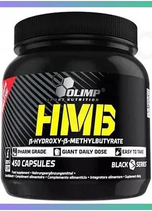 Післятренувальний комплекс olimp sport nutrition hmb 450 капсул для відновлення м'язів та набору маси sku_fitsh_cn15602