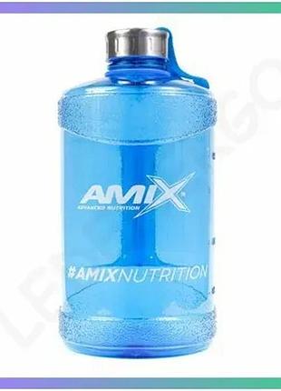 Бутылка amix nutrition gallon 2.2 л синяя спортивная бутылка для воды с широким горлышком sku_fitsh_cn20404-2