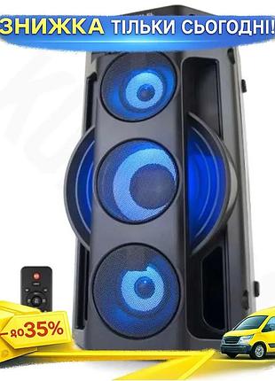 Ku портативна колонка bluetooth universal fit real-el 2.0 2 x 32,5 вт акустична система з usb microsd uni2l_k
