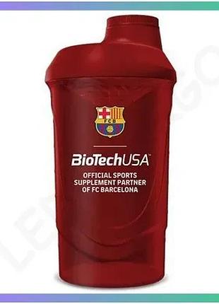 Шейкер biotech fc barcelona 600 мл красный для протеиновых напитков и спортивного питания sku_fitsh_cn20441-1
