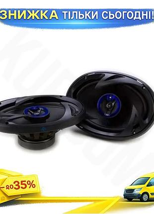 Ku автомобильная акустика autotek universal fit 3-х полосная коаксиальная овальная 15x23 см 75 вт. uni2l_k