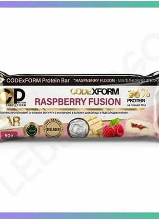 Протеиновый батончик codexform protein bar 50 грамм клубничный чизкейк для перекуса без сахара sku_fitsh_cn20546-4