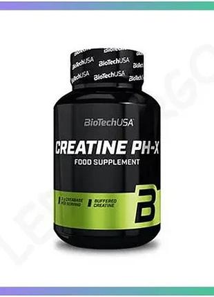 Креатин biotech creatine phx 90 капсул буферний креатин для набору м'язової маси підвищення витривалос sku_fitsh_cn181