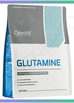 Амінокислота ostrovit глутамін 300 грам без смаку для відновлення м'язів і підтримки імунної системи sku_fitsh_cn1365-1
