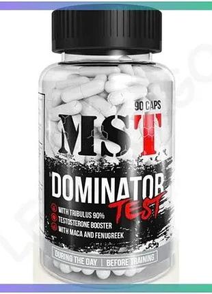 Стимулятор тестостерона mst nutrition dominator test 90 капсул для підвищення тестостерону та витривал sku_fitsh_cn7202