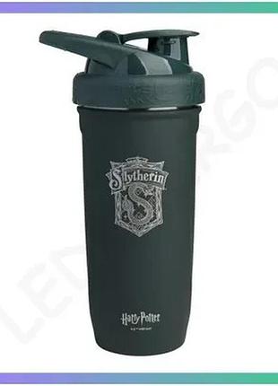 Шейкер smart shake reforce из нержавеющей стали 900 мл для коктейлей слизерин harry potter sku_fitsh_cn15021