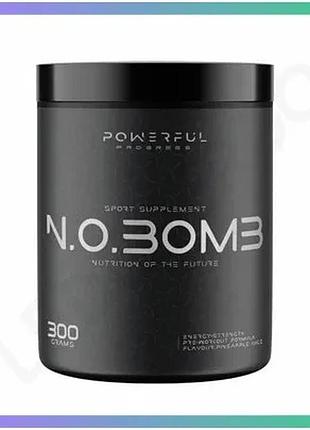 Предтренировочный комплекс powerful progress n.o.bomb 300 г ананас для энергии и выносливости sku_fitsh_cn7480-1