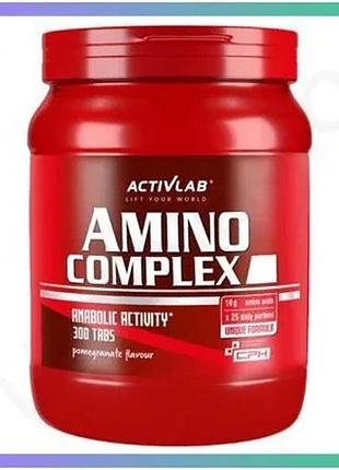 Амінокислота activlab amino complex 300 таблеток для набору м'язової маси та відновлення енергії sku_fitsh_cn1915