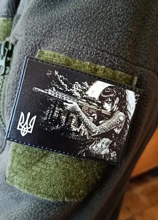 Шеврон мисливиця 3