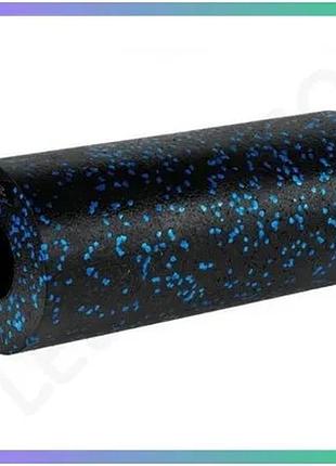 Массажный ролик power play epp foam roller 33х14 см для самомассажа и разминки черный sku_fitsh_cn20387-1