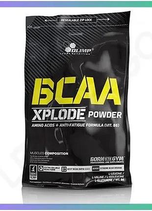 Амінокислота bcaa olimp sport nutrition bcaa xplode powder 1 кг апельсин для відновлення м'язів та вит sku_fitsh_cn298-2