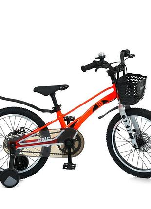 Велосипед детский oxic mb 18oxic neon orange, колеса 18 дюймов