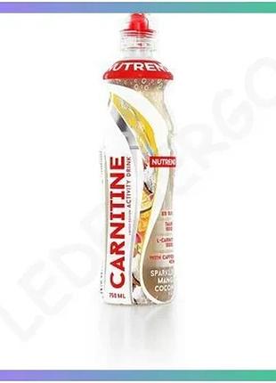 Напиток с карнитином и кофеином nutrend carnitine activity drink 750 мл кокос-манго для энергии и выно sku_fitsh_cn4547-1
