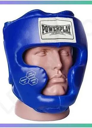 Боксерский тренировочный шлем power play 3043 xs с защитой для головы для спаррингов и тренировок sku_fitsh_cn11841-1