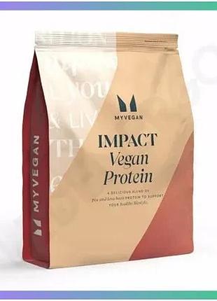 Протеїн myprotein myvegan protein blend 2.5 кг без смаку рослинний для набору м'язової маси та відновл sku_fitsh_cn1944-1