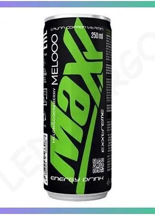 Передтренувальний комплекс maxx drink 250 мл диня-агрус енергетичний напій для тренувань і активності sku_fitsh_cn15518-1