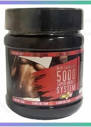 Жироспалювач power pro carnitine 5000 500 г амінокислоти для зниження ваги енергії та витривалості sku_fitsh_cn70