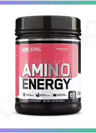 Передтренувальний комплекс optimum nutrition essential amino energy 585 г кавун для набору м'язової ма sku_fitsh_cn907-2