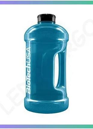 Бутылка biotech gallon 2.2 л синяя пластиковая спортивная емкость для воды с ручкой и крышкой sku_fitsh_cn6476