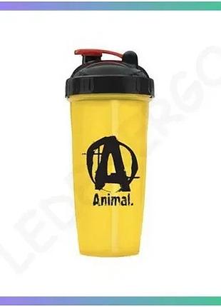 Шейкер universal nutrition animal 700 мл желтый с черно-красной крышкой для спортивных напитков и кокт sku_fitsh_cn17129