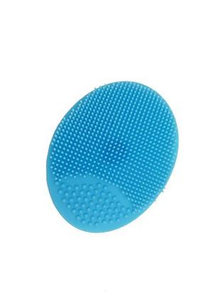 Силіконова мочалка для купання новонароджених mgz-0923(blue)