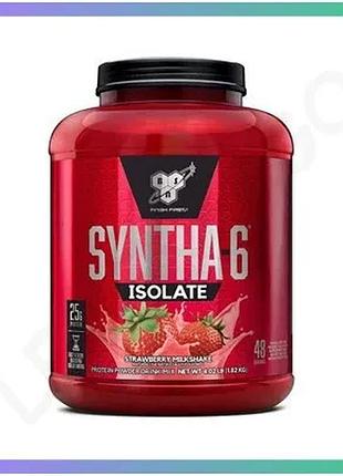 Протеин bsn syntha-6 isolate 1,8 кг клубника для набора мышечной массы и восстановления энергии sku_fitsh_cn576-3