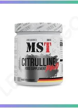 Порошок малат цитрулина mst nutrition citrulline malate pwo 300 г для повышения выносливости и набора sku_fitsh_cn19948-1