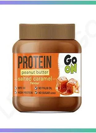 Арахисовая паста go on nutrition с белком 350 грамм какао для спортсменов и активных людей паста для б sku_fitsh_cn5795