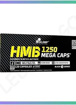 Післятренувальний комплекс olimp sport nutrition hmb 1250 mega caps 120 капсул для відновлення витрива sku_fitsh_cn281
