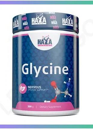 Амінокислота haya labs glycine 200 г гліцин для покращення пам'яті та нервової системи sku_fitsh_cn12756
