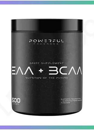 Комплекс незаменимых аминокислот powerful progress eaa bcaa 500 грамм арбуз для восстановления и роста sku_fitsh_cn20592-1