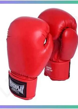 Боксерские перчатки power play pp 3004 10 унций красные для тренировок и спаррингов перчатки для бокса sku_fitsh_cn11061-1